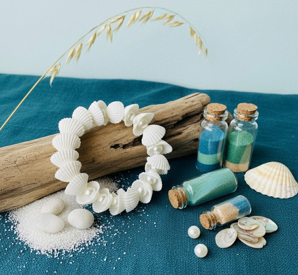 Combo of 2 Boho Seashell Bracelet